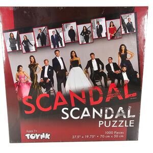 Scandal TV Show Puzzle 1000 Piece Toynk ABC Signature 2021 Cast Photo New Sealed